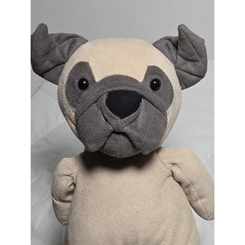 Authentic Jellycat Bashful Pug Medium Authentic Rare Retired Gray Beige Htf - Picture 9 of 10